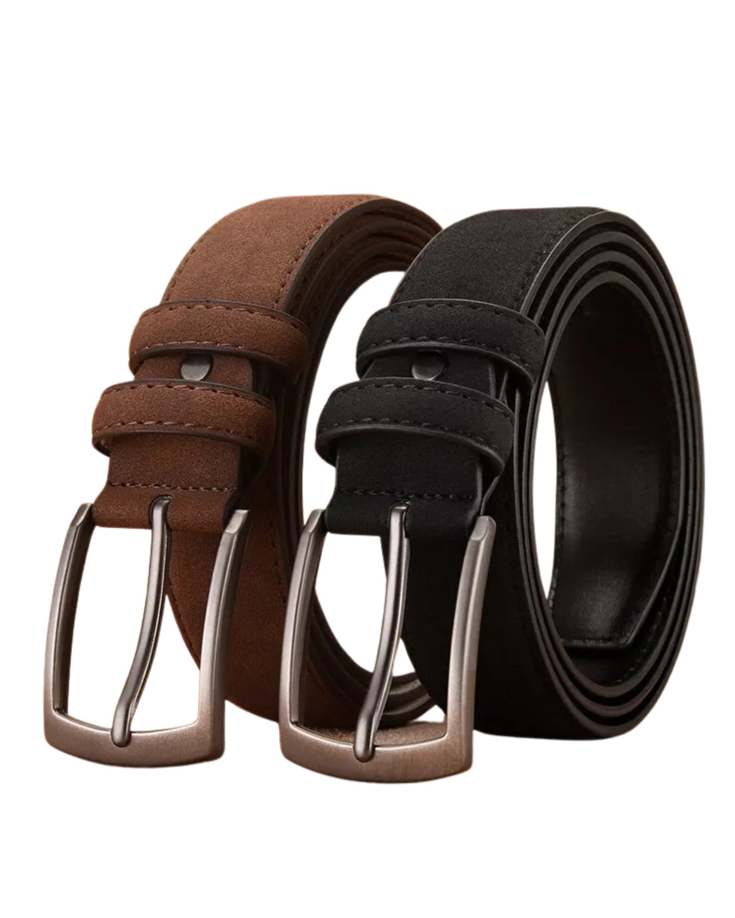 Cinto de Camurça com Fivela de Liga