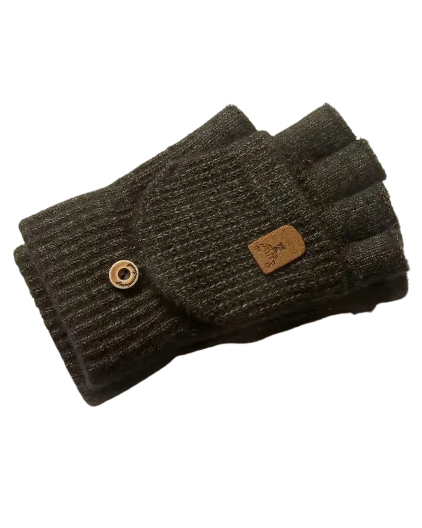 Luva de malha sem dedo