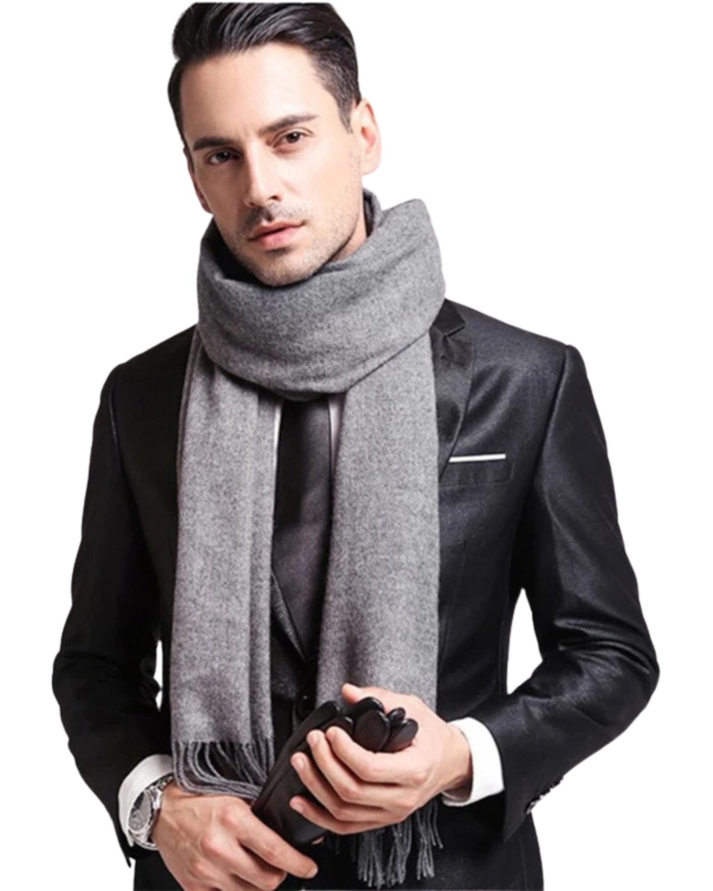 Cachecol engrossado Caxemira