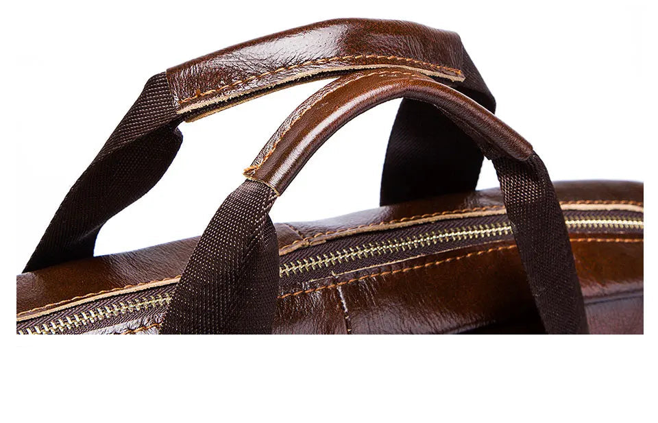 Bag Desk de Couro Genuíno