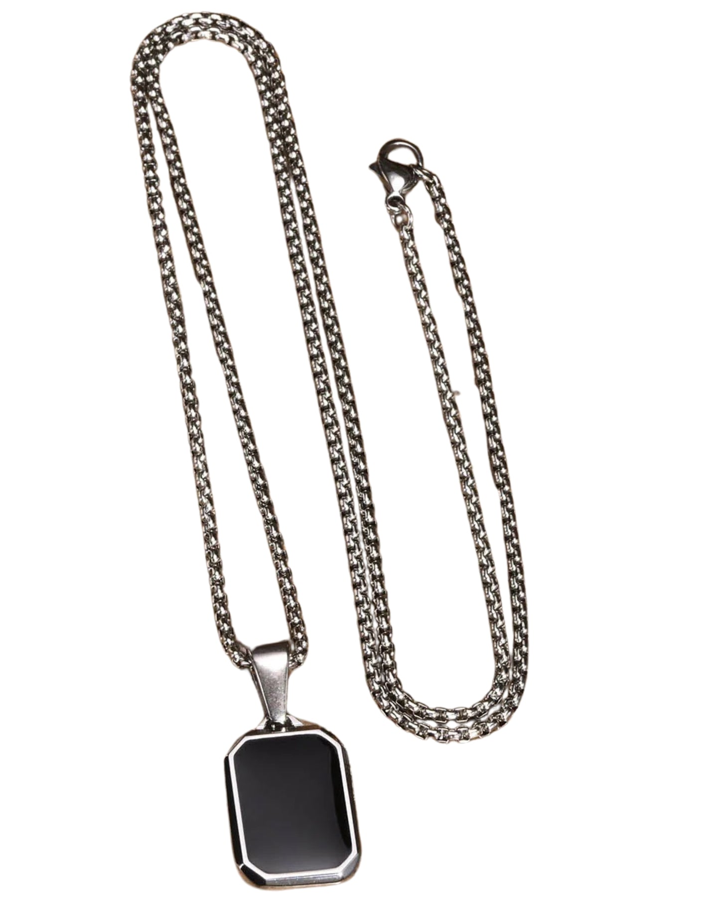 Colar de Esmalte Preto