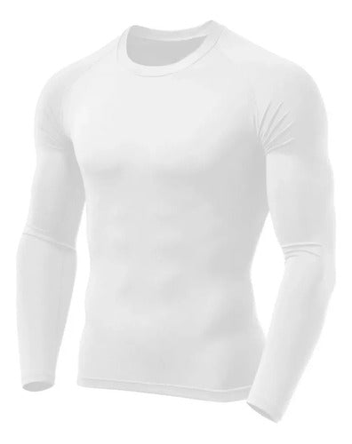 Camisa Térmica De Proteção Solar Uv 50+ Inverno E Verão